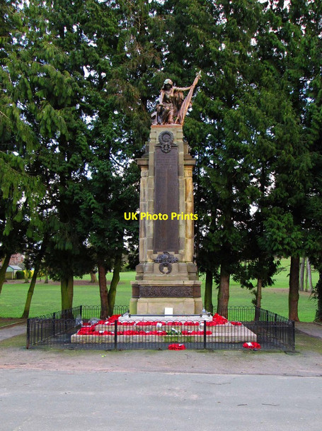 Photo 6"x4" War Memorial (1), Mary Stevens Park, Stourbridge Stourbridge c2014