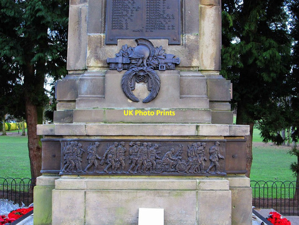 Photo 6"x4" War Memorial (2) - detail, Mary Stevens Park, Stourbridge Stourbridge c2014