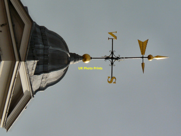 Photo 6"x4" St Thomas' Weathervane Stockport\/SJ8990 c2014