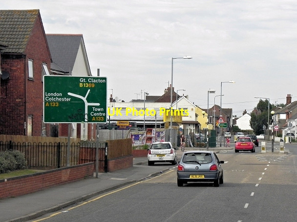 Photo 6"x4" Clacton-on-Sea, Old Road Clacton-On-Sea c2013