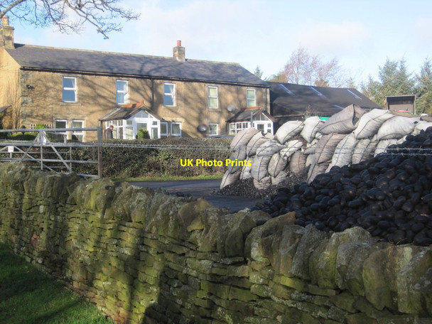 Photo 6"x4" Fuel Depot above Catton Catton\/NY8257 c2014