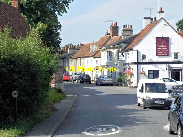 Photo 6"x4" Stratford St Mary, The Street Dedham c2013