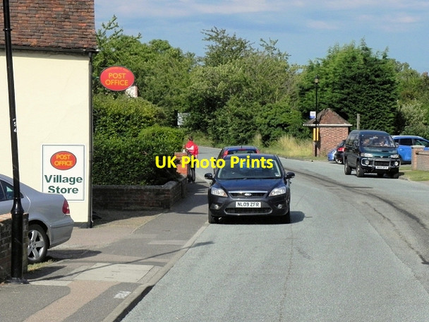 Photo 6"x4" Stratford St Mary, Upper Street Stratford St Mary c2013