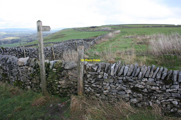 Photo 6"x4" Permitted path to Five Wells Chambered Tomb Chelmorton c2014
