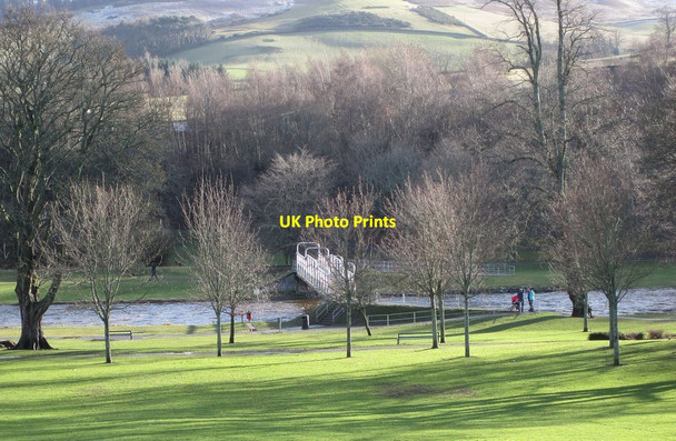 Photo 6"x4" Sunshine in the park, Peebles Peebles\/NT2540 c2014