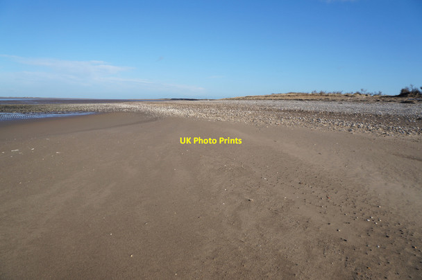Photo 6"x4" The beach near Chalk Bank, Spurn Point Kilnsea c2014