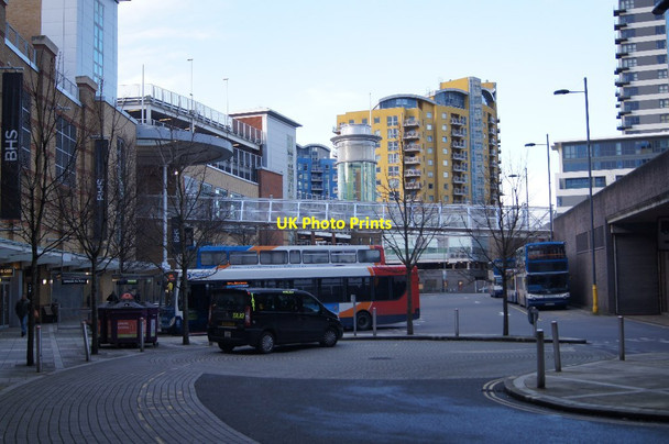 Photo 6"x4" Basingstoke Bus Station Basingstoke c2014