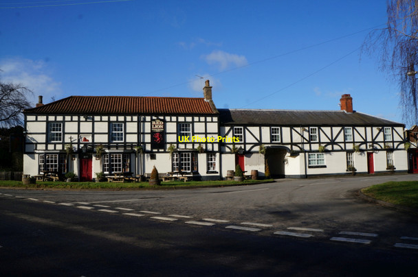 Photo 6"x4" The Red Lion, Redbourne Redbourne c2014