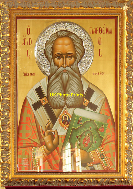 Photo 6"x4" St Martin (St Demetrios), Town Road, Edmonton - Icon Edmonton\/TQ3392 c2014