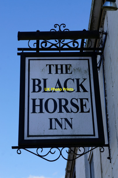 Photo 6"x4" The Black Horse Inn, Ludford Ludford\/TF1989 c2014
