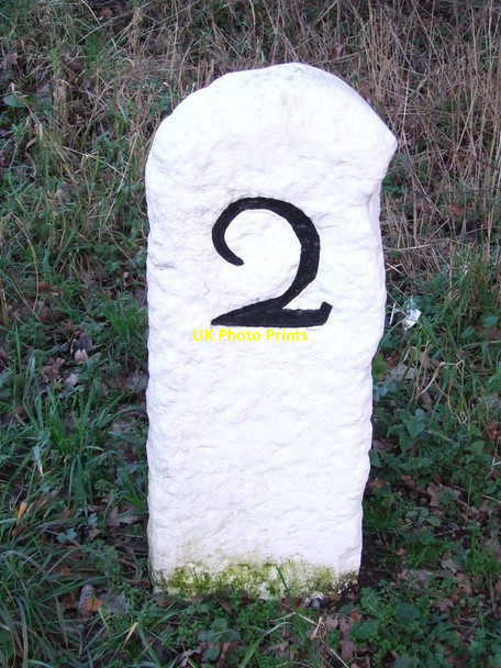 Photo 6"x4" Old Milestone Fairstead\/TF6419 c2014