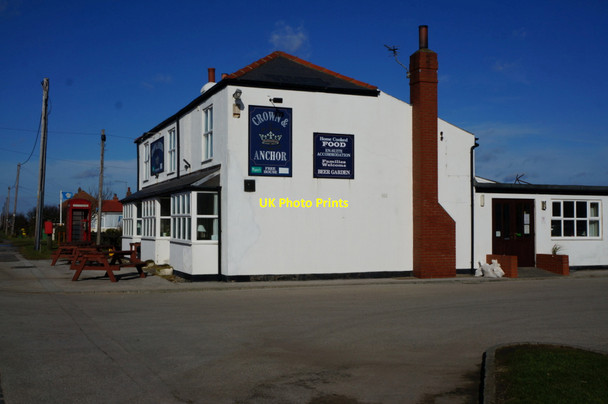 Photo 6"x4" The Crown & Anchor, Kilnsea Kilnsea c2014