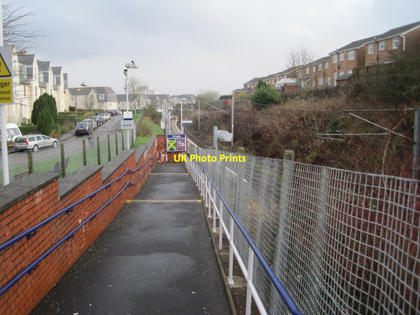 Photo 6"x4" Drumfrochar railway station, Inverclyde Greenock\/NS2776 c2014