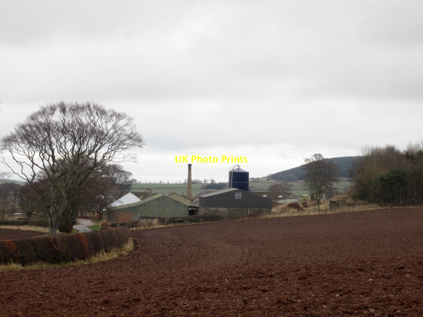 Photo 6"x4" Ploughed field next to Whiterig farm Prenderguest c2014