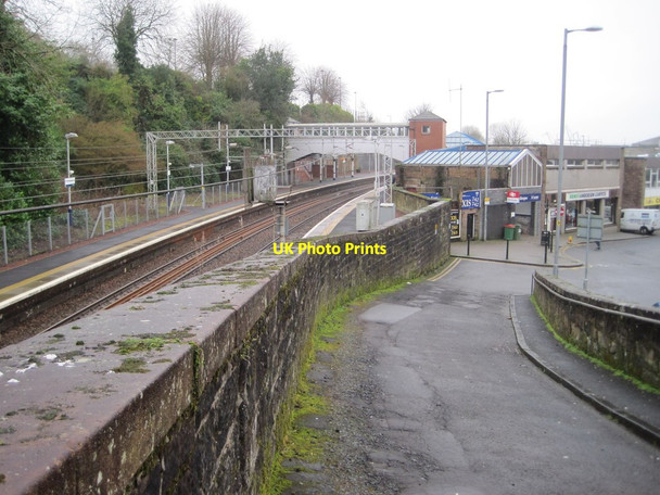 Photo 6"x4" Port Glasgow railway station, Inverclyde Port Glasgow c2014