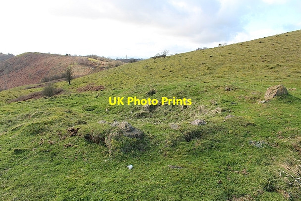 Photo 6"x4" Curious artefact on Hangman's Hill Little Malvern c2014