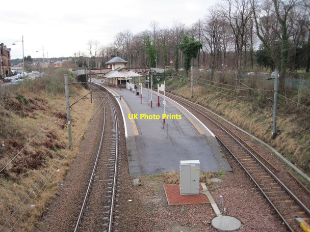 Photo 6"x4" Maxwell Park railway station, Glasgow Rutherglen c2014