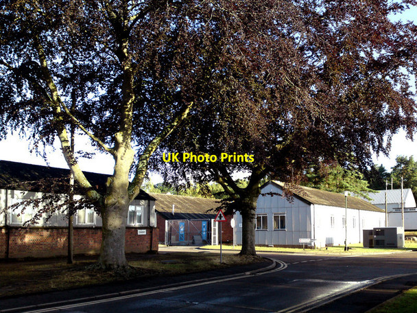 Photo 6"x4" Junction on Pirbright Camp Pirbright Camp c2010