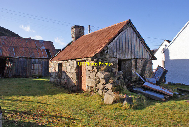 Photo 6"x4" Ruined cottage in Duirinish Di\u00f9rinis c2014