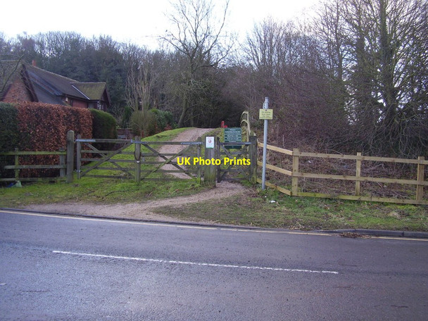 Photo 6"x4" Footpath near Rufford Mill Lidgett c2014