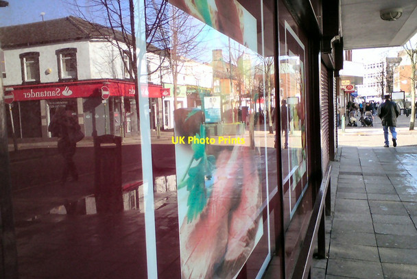 Photo 6"x4" Market Place Reflections Hyde\/SJ9494 c2014