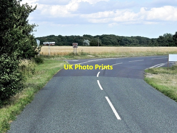 Photo 6"x4" Clay Hill, A1141 Chelsworth c2013