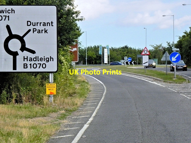 Photo 6"x4" Hadleigh Bypass near Hadleigh Industrial Estate Hadleigh\/TM0242 c2013