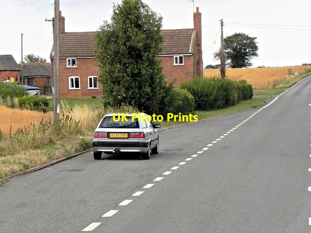 Photo 6"x4" Layby near Ivywell Farm Washbrook\/TM1142 c2013