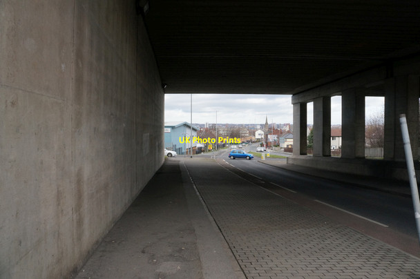 Photo 6"x4" Balm Road from the M621 bridge Belle Isle\/SE3129 c2014
