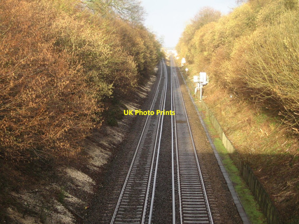 Photo 6"x4" Heading into Basingstoke East Oakley c2014