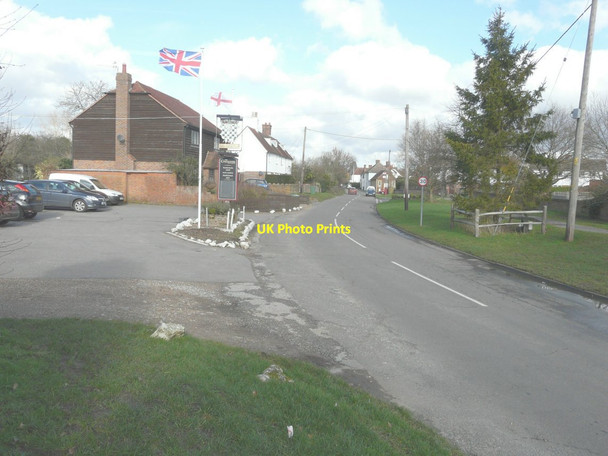 Photo 6"x4" Looking north-northeast along Lees Road Laddingford c2014