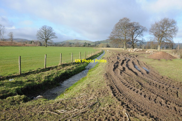 Photo 6"x4" Farmland near Harpton Court Harpton c2014