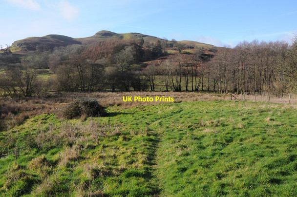 Photo 6"x4" View to Llandegley Rocks Llandegley c2014