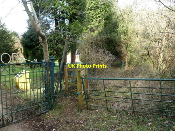 Photo 6"x4" Wentwood stile to a footpath to Gray Hill Llanvaches c2012