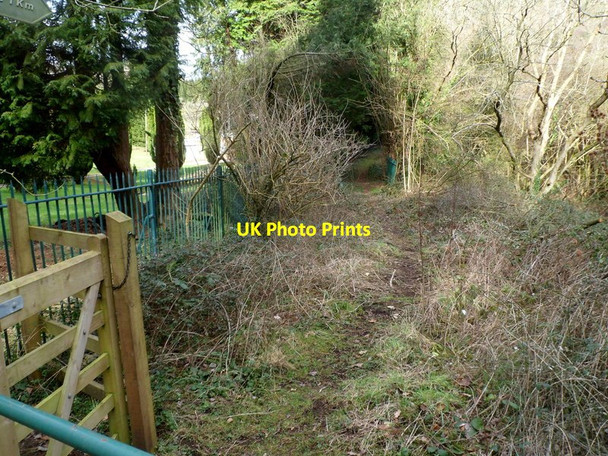 Photo 6"x4" Track from Wentwood to Gray Hill Llanvaches c2012