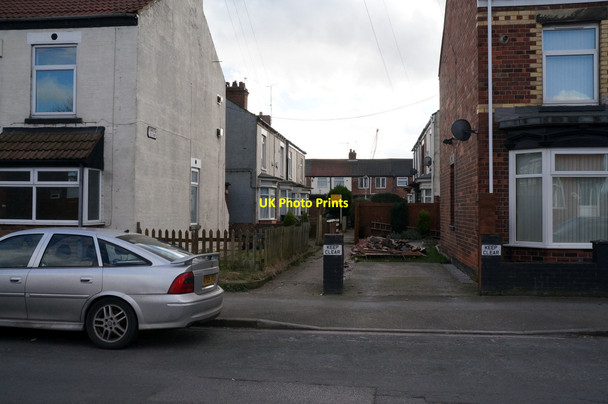 Photo 6"x4" Edmonton Villas off Ceylon Street, Hull Marfleet c2014