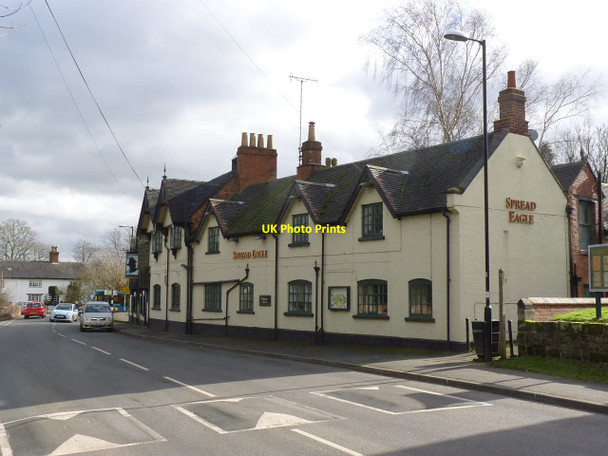 Photo 6"x4" The Spread Eagle, Rolleston Rolleston on Dove c2014