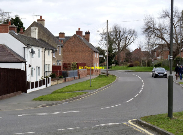 Photo 6"x4" Egginton Road, looking east from Derby Road Hilton\/SK2430 c2014
