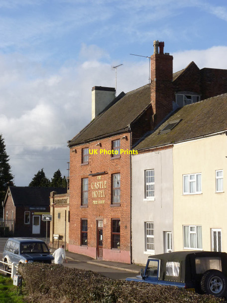 Photo 6"x4" The Castle Hotel Hatton\/SK2130 c2014