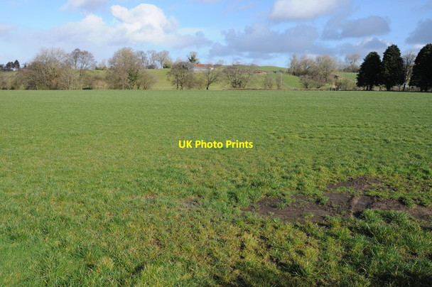 Photo 6"x4" Farmland at Dolau Dolau\/SO1467 c2014