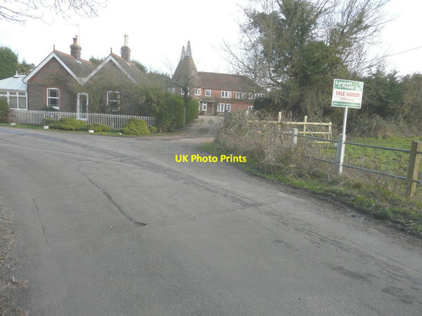 Photo 6"x4" Looking east-southeast along Lucks Lane Queen Street c2014