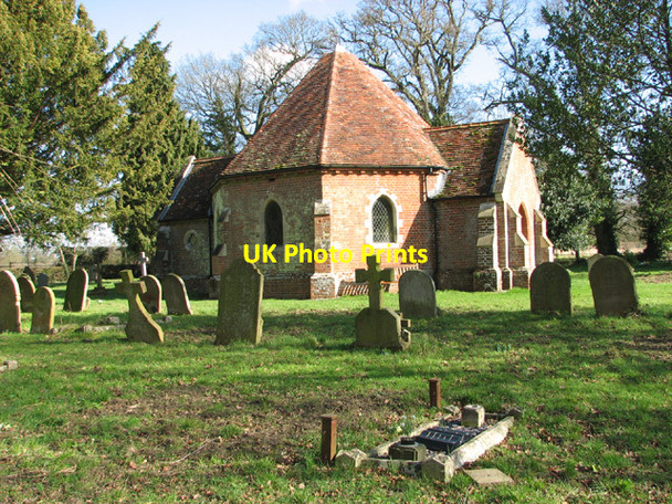 Photo 6"x4" The Sotterley Chapel Sotterley c2014 P1