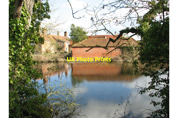 Photo 6"x4" The pond at Pond Farm Stoven c2014