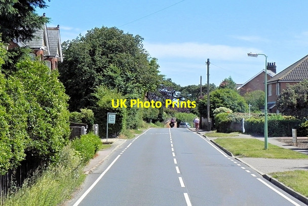 Photo 6"x4" Halesworth Road, Reydon Southwold c2013