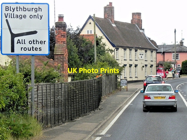 Photo 6"x4" Blythburgh, Station Road (A12) Blythburgh c2013