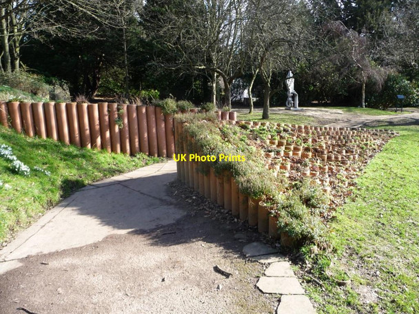 Photo 6"x4" A bend in the Access Trail, Yorkshire Sculpture Park Haigh\/SE2912 c2014