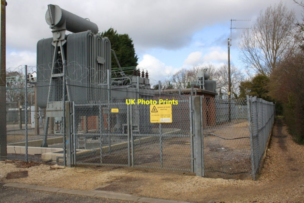 Photo 6"x4" Wallingford Substation, Moreton Avenue Wallingford c2014