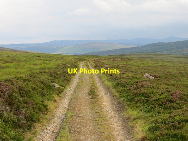 Photo 6"x4" Allt an t-Seapail road Carn Dearg Beag\/NN8470 c2013 P1