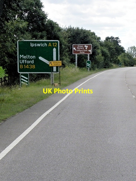 Photo 6"x4" A12 near Ufford Ufford\/TM2952 c2013