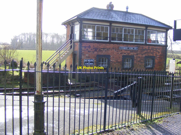 Photo 6"x4" Cranmore Signal Box Chesterblade c2014